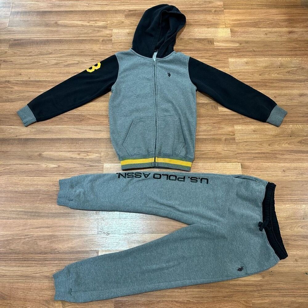 U.S. Polo Assn Gray Sweats Outfit | Youth Size XXL 18